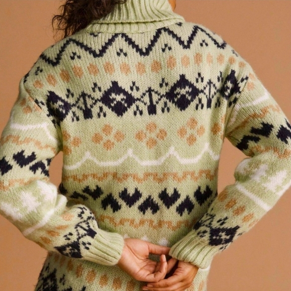 Anthropologie Turtleneck Tunic Sweater - Picture 2 of 10